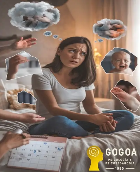 Mujer buscando apoyo